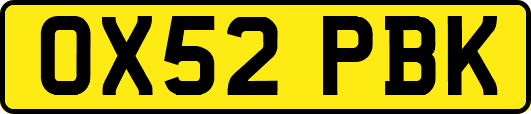 OX52PBK