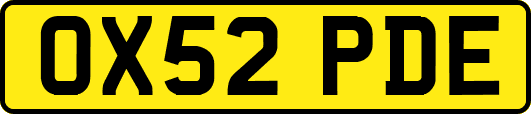 OX52PDE