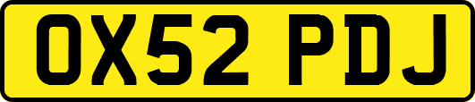 OX52PDJ