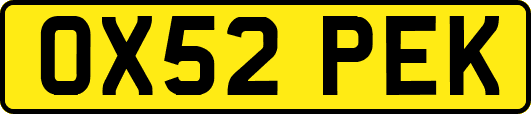 OX52PEK