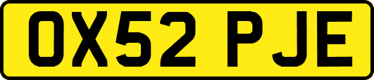 OX52PJE