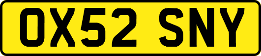 OX52SNY