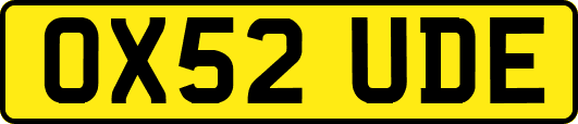 OX52UDE