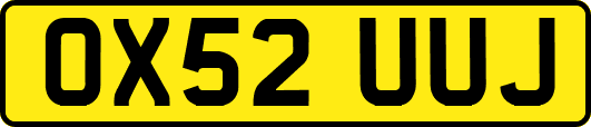 OX52UUJ