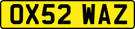 OX52WAZ
