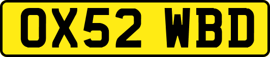 OX52WBD