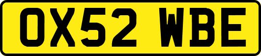 OX52WBE
