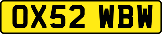 OX52WBW