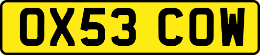 OX53COW