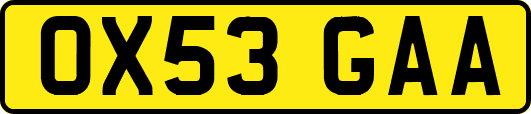 OX53GAA