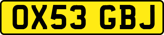 OX53GBJ