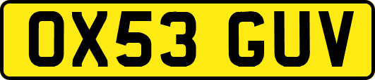 OX53GUV