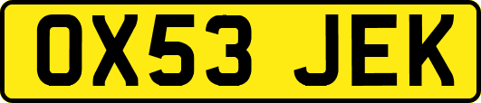 OX53JEK