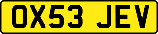 OX53JEV