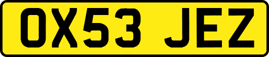 OX53JEZ