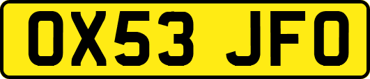 OX53JFO