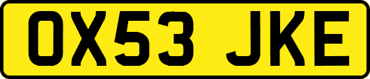 OX53JKE