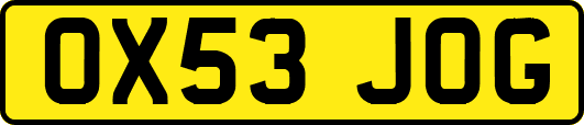 OX53JOG