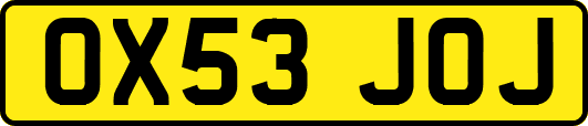 OX53JOJ