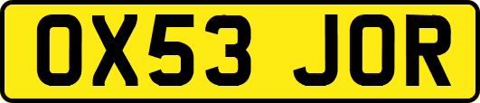 OX53JOR
