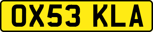 OX53KLA