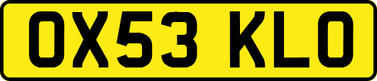 OX53KLO