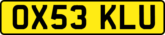 OX53KLU