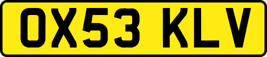 OX53KLV