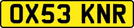 OX53KNR