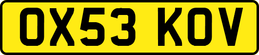 OX53KOV
