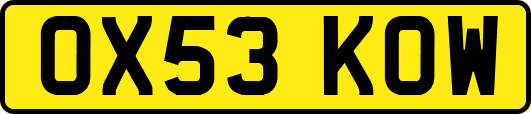OX53KOW