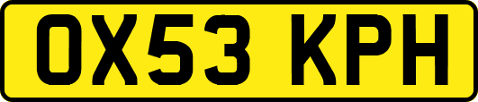 OX53KPH