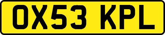 OX53KPL