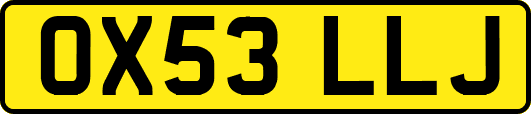 OX53LLJ