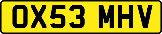 OX53MHV