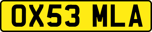 OX53MLA