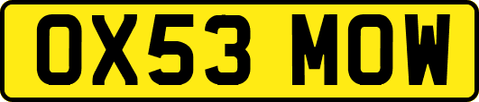 OX53MOW
