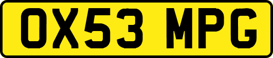 OX53MPG