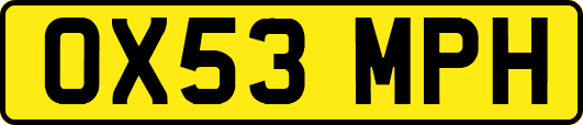 OX53MPH