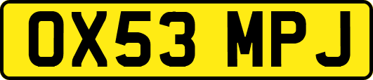 OX53MPJ