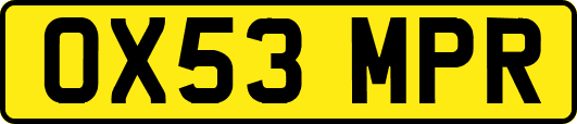 OX53MPR