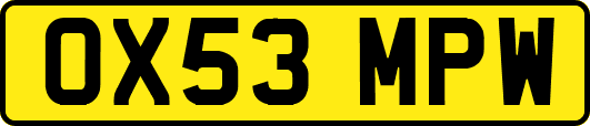 OX53MPW