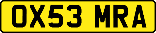 OX53MRA