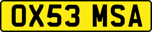 OX53MSA