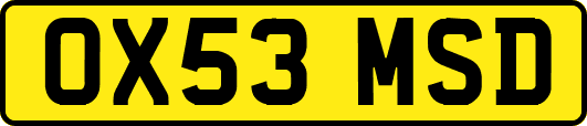OX53MSD