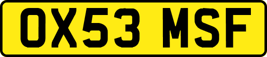 OX53MSF