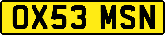 OX53MSN