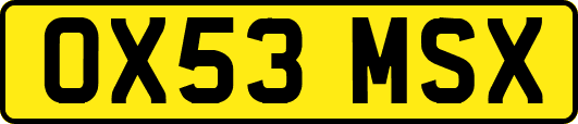 OX53MSX