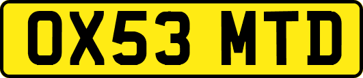 OX53MTD