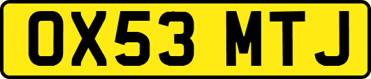 OX53MTJ